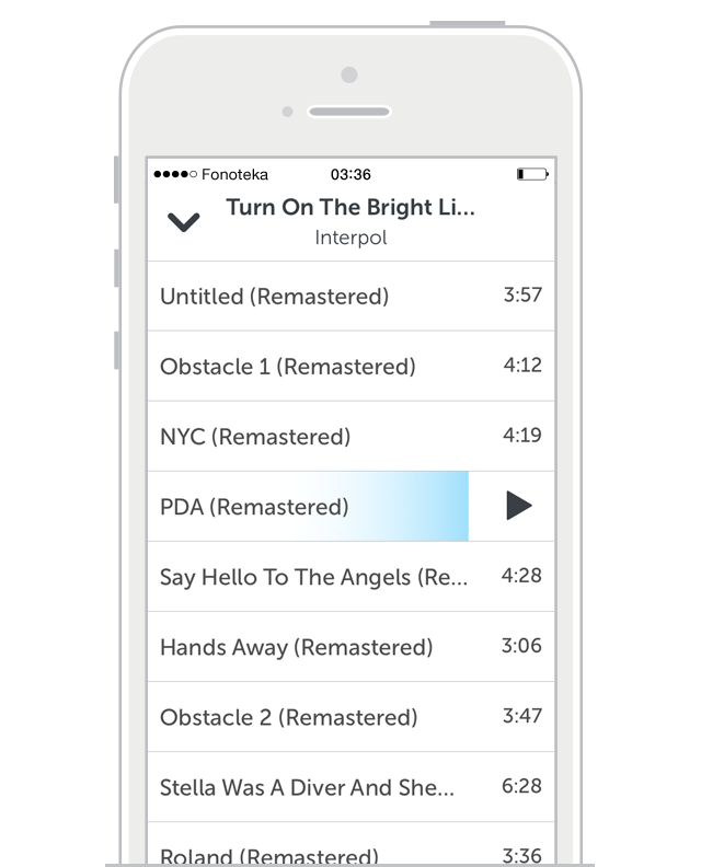 Fonoteka screenshot 4